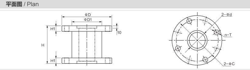 MK902-C Torque Sensor dimension drawing